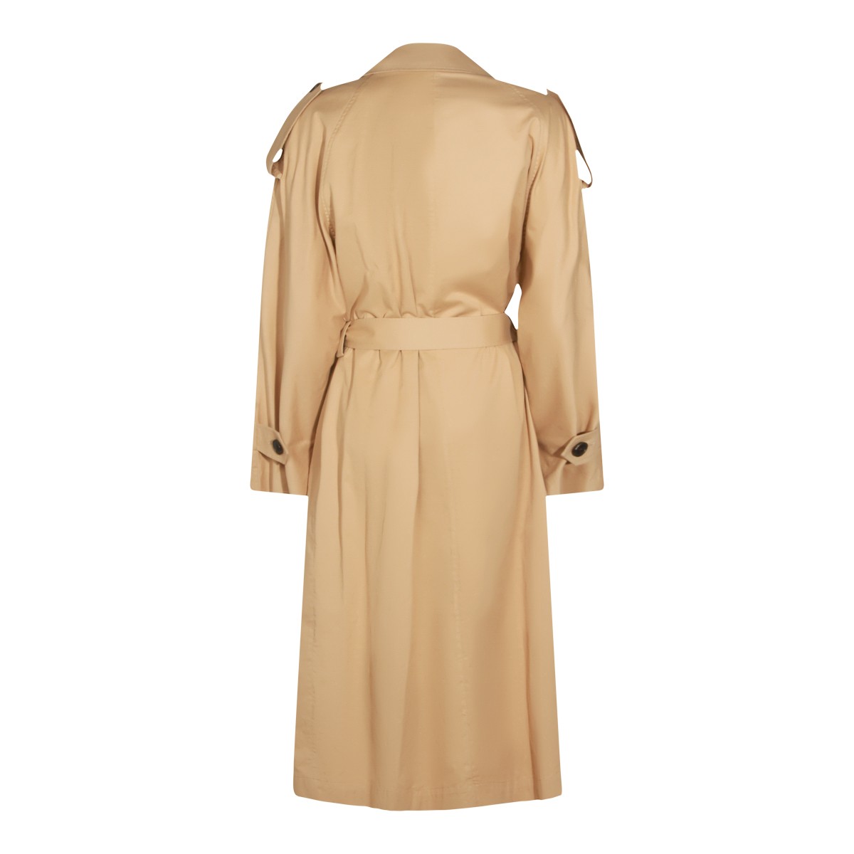 BEIGE COTTON DESTER TRENCH COAT