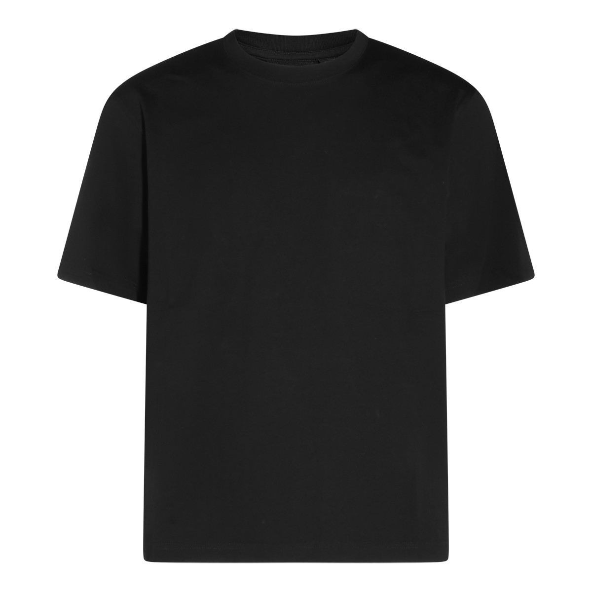 BLACK COTTON T-SHIRT