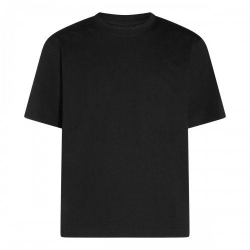BLACK COTTON T-SHIRT