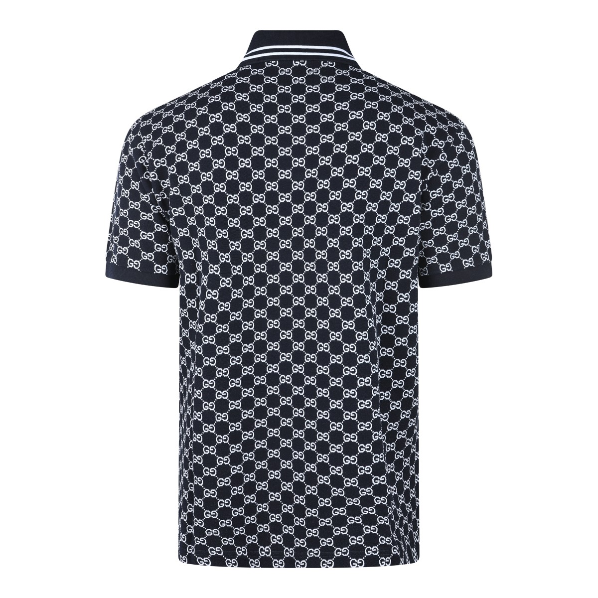 NAVY COTTON POLO SHIRT