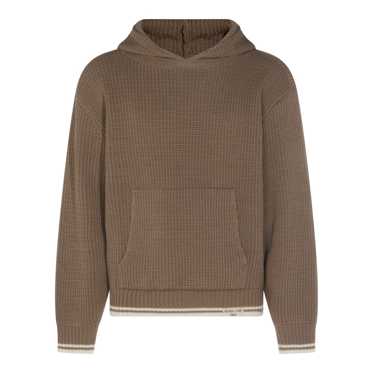 BROWN COTTON KNITWEAR