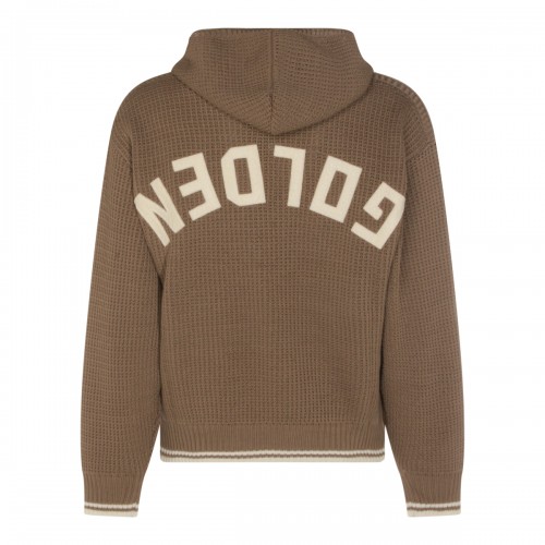 BROWN COTTON KNITWEAR