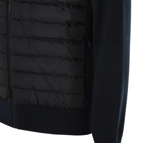 DARK BLUE WOOL KNITWEAR