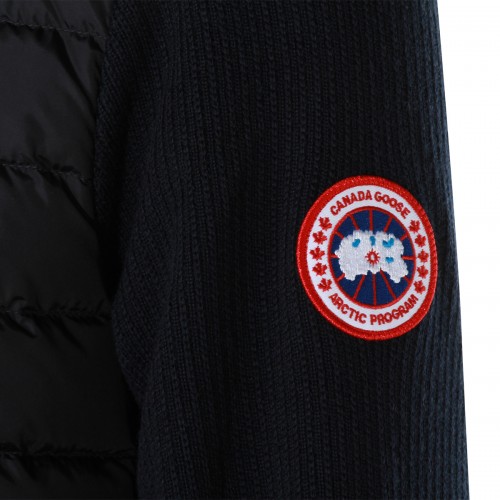 DARK BLUE WOOL KNITWEAR