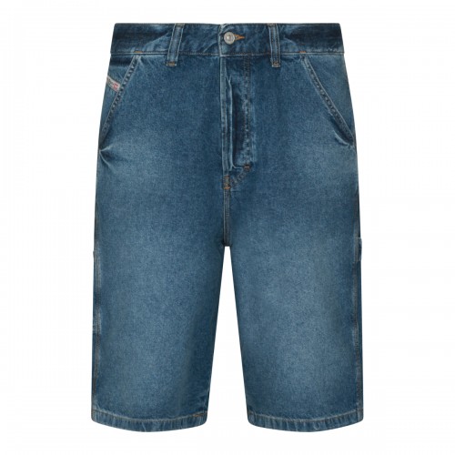 DARK BLUE COTTON DENIM JEANS