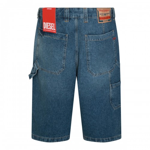 DARK BLUE COTTON DENIM JEANS