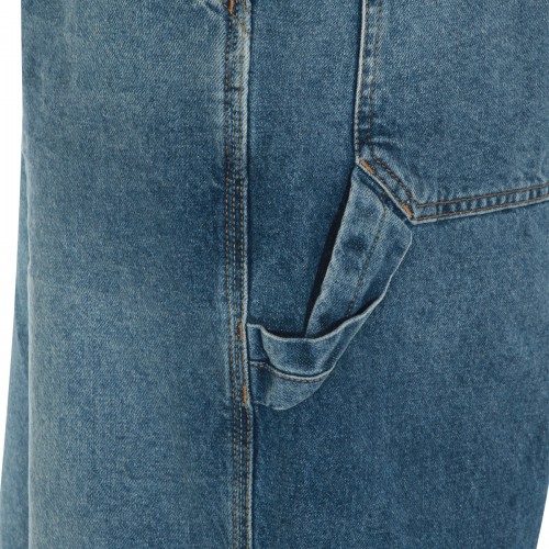 DARK BLUE COTTON DENIM JEANS