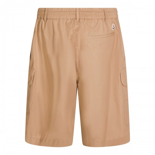 BEIGE COTTON SHORTS 2