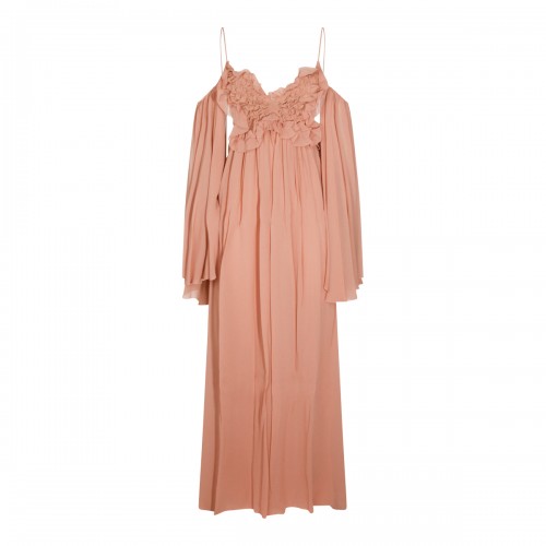 CAMEO ROSE VISCOSE LONG DRESS