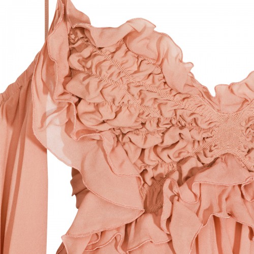 CAMEO ROSE VISCOSE LONG DRESS