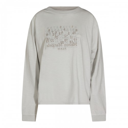 GREY COTTON T-SHIRT
