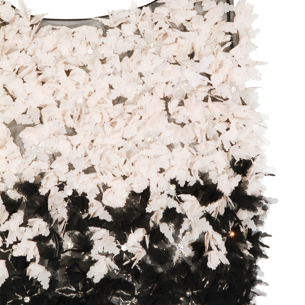 BLACK AND BUTTER PAILLETTES LONG DRESS