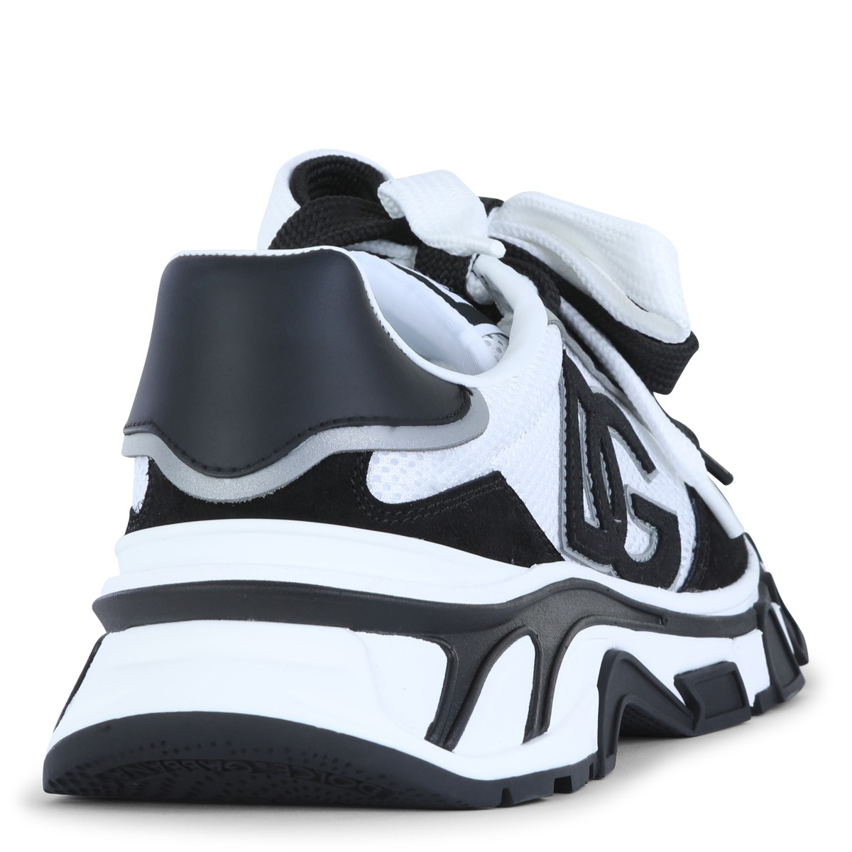 WHITE AND BLACK SNEAKERS