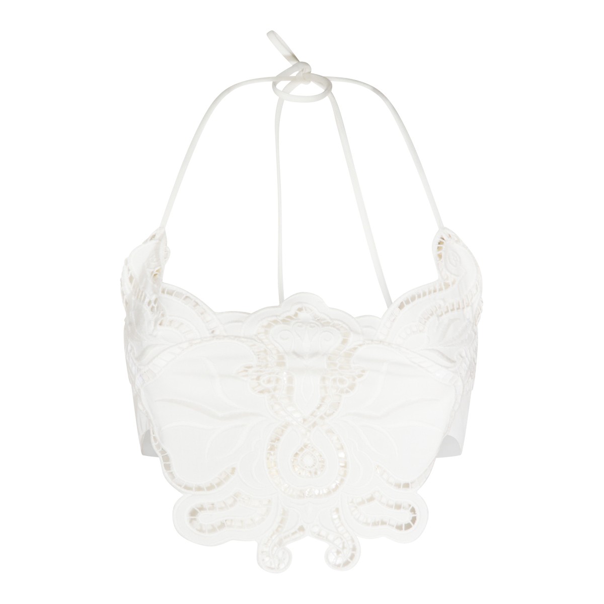 WHITE PEARL FLOREAL TOP