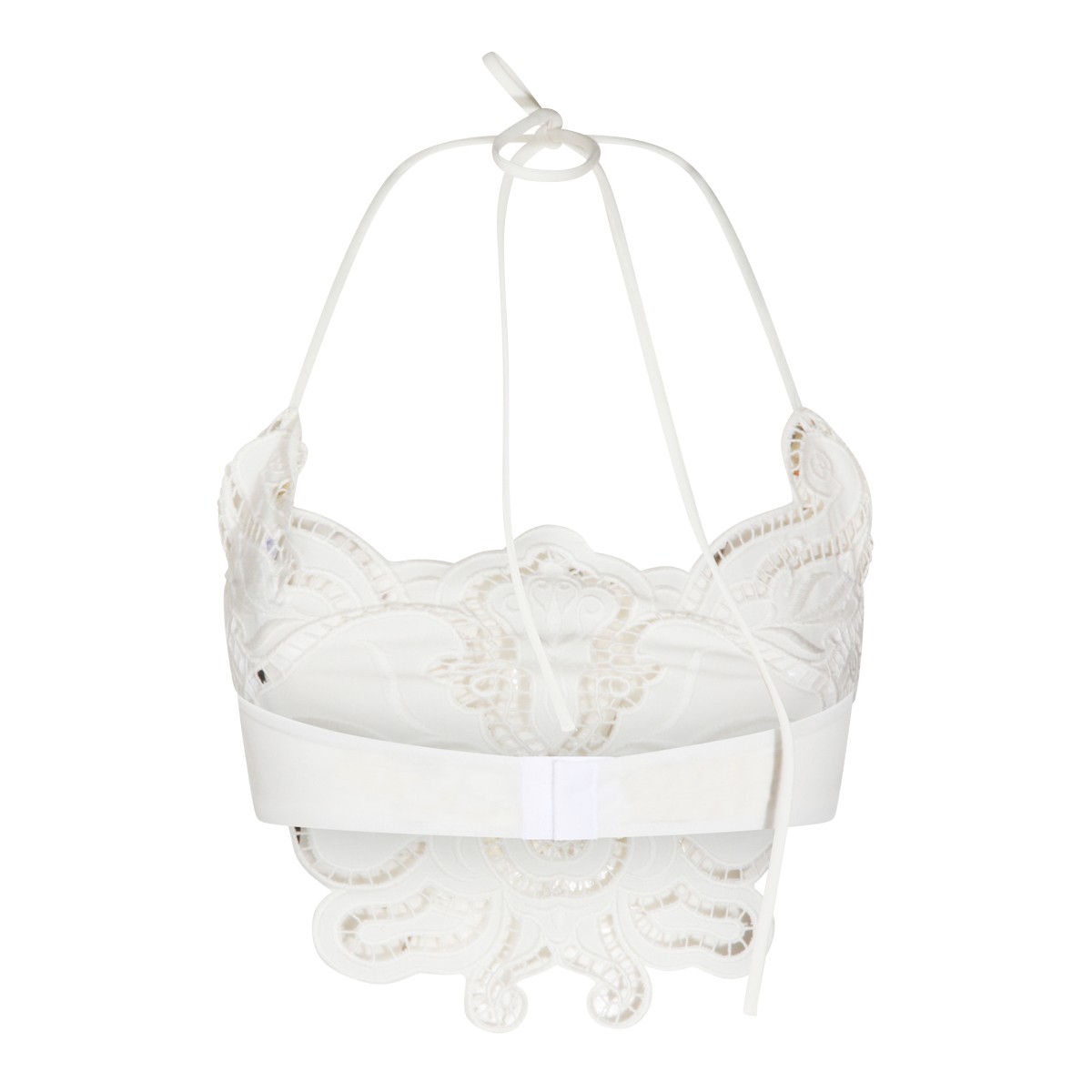 WHITE PEARL FLOREAL TOP