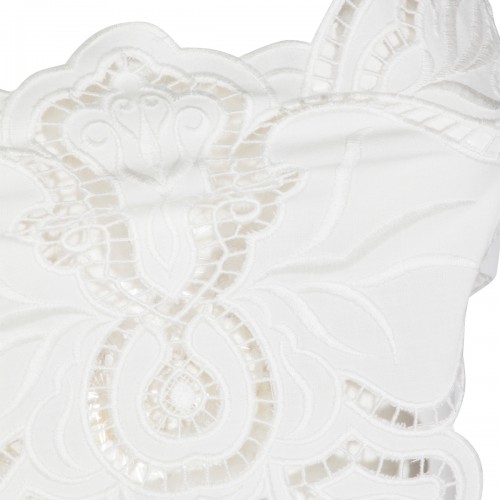 WHITE PEARL FLOREAL TOP