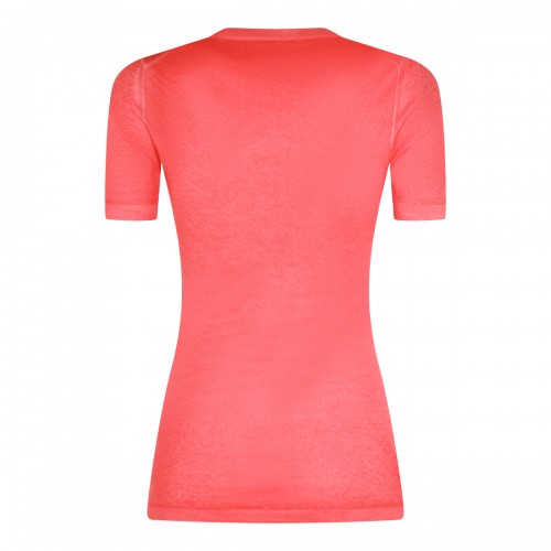 DARK PINK WOOL KNITWEAR 2