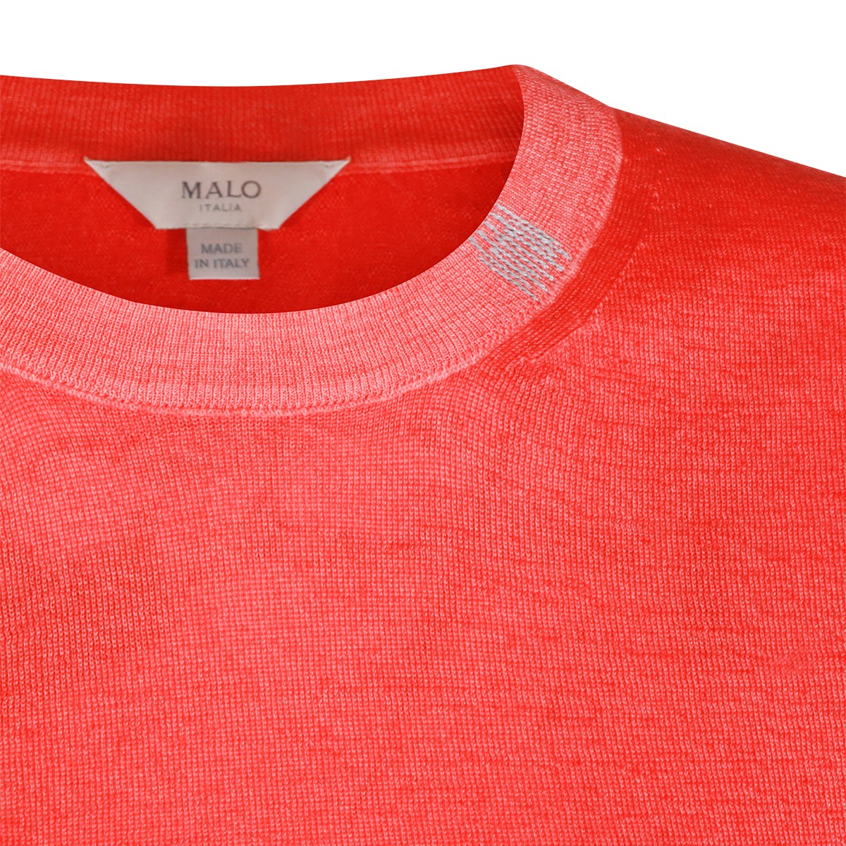 DARK PINK WOOL KNITWEAR
