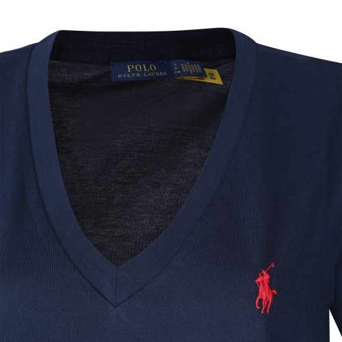 NAVY COTTON T-SHIRT