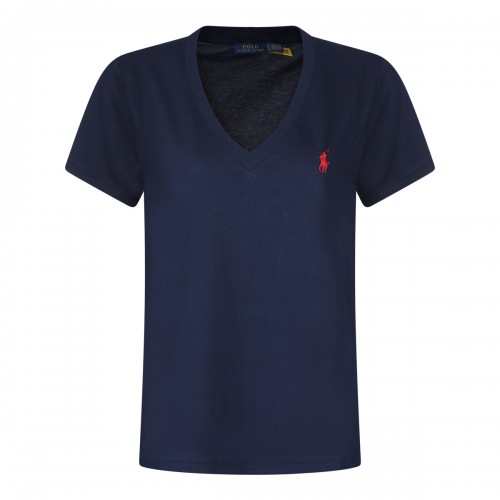 NAVY COTTON T-SHIRT