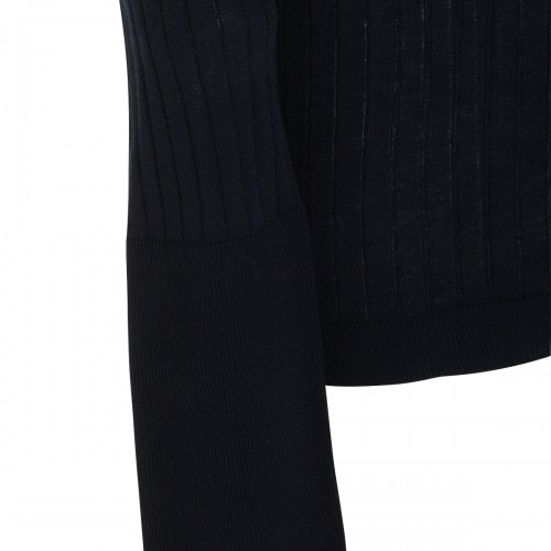 DARK NAVY COTTON KNITWEAR