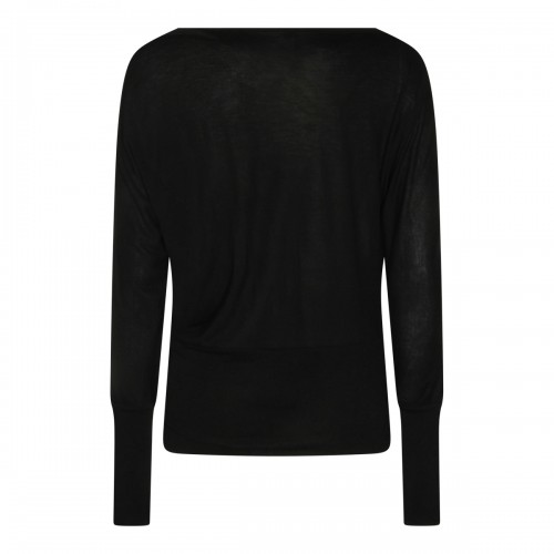 BLACK VISCOSE TOP 2