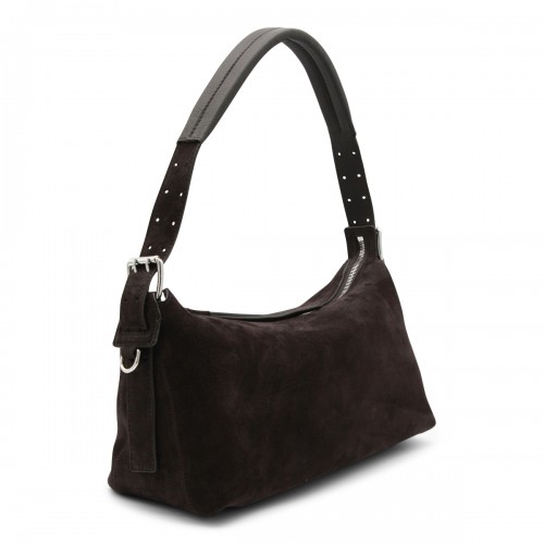 DARK BROWN LEATHER BAGUETTE... 2