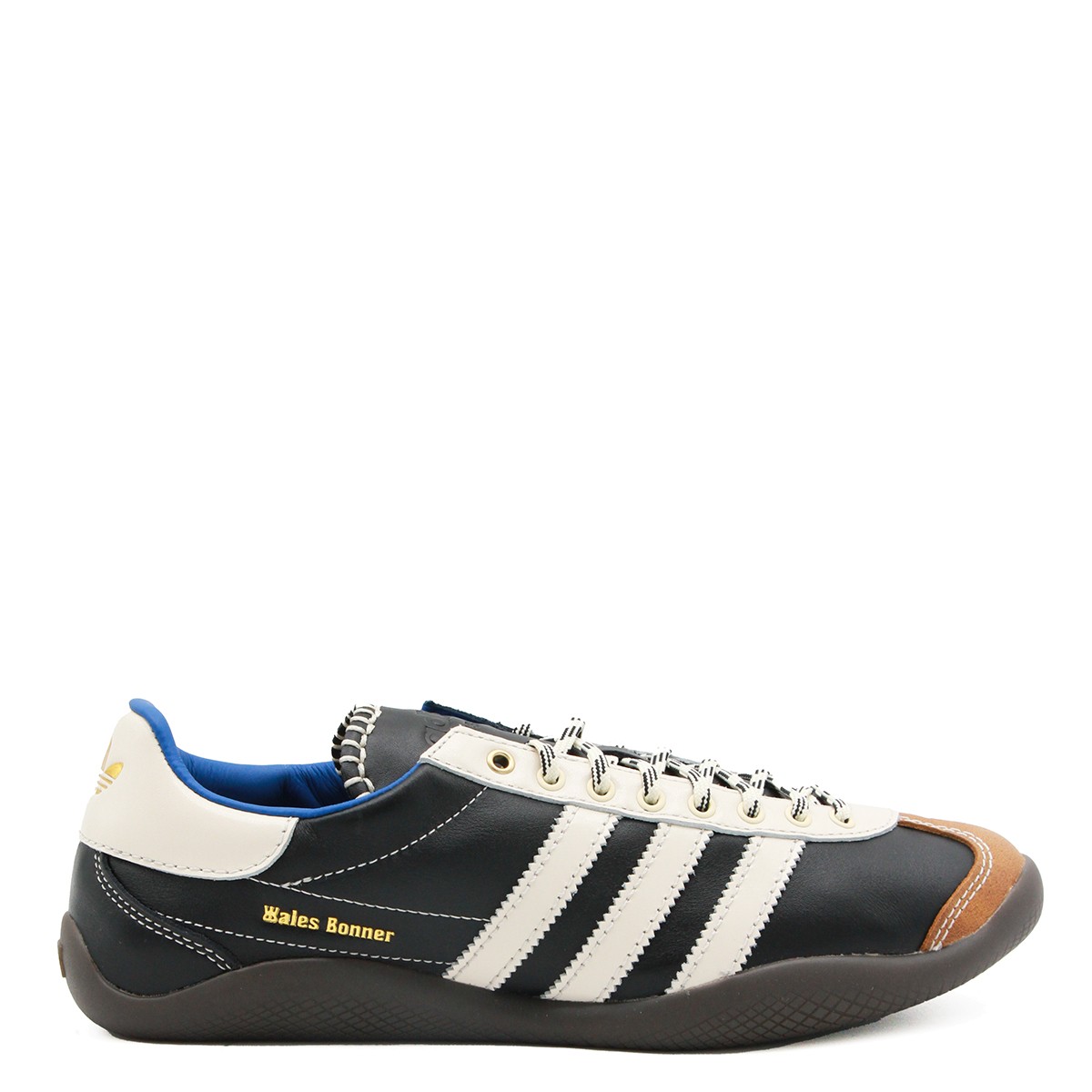 BLACK LEATHER KARINTHA SNEAKERS