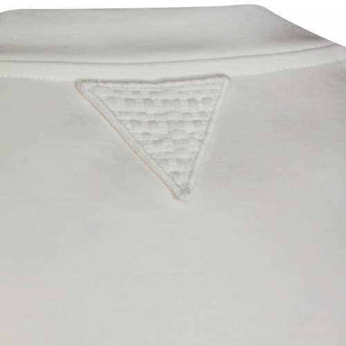 WHITE COTTON T-SHIRT