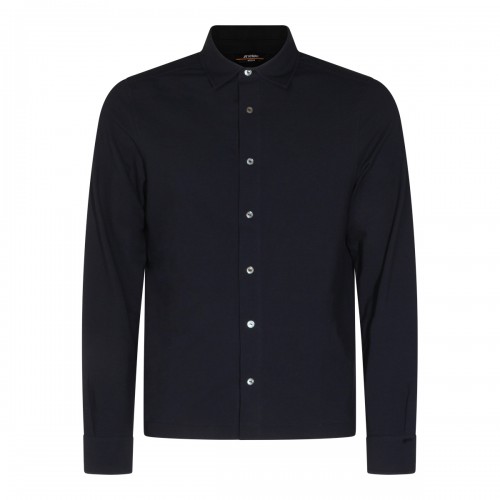 DARK BLUE COTTON SHIRT