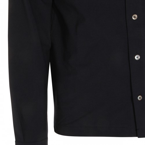 DARK BLUE COTTON SHIRT