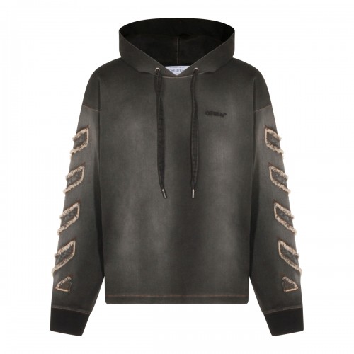 BLACK COTTON CASUAL JACKET