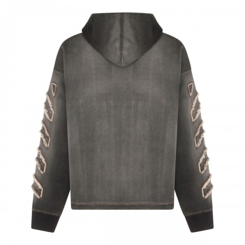 BLACK COTTON CASUAL JACKET