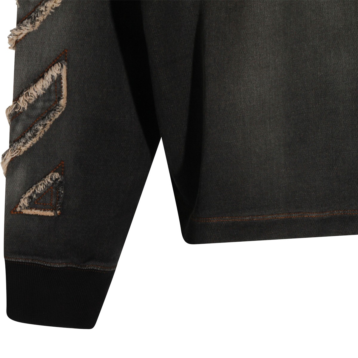 BLACK COTTON CASUAL JACKET