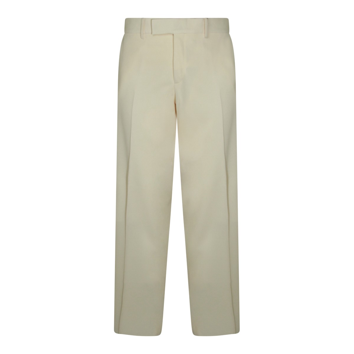 ECRU WOOL PANT