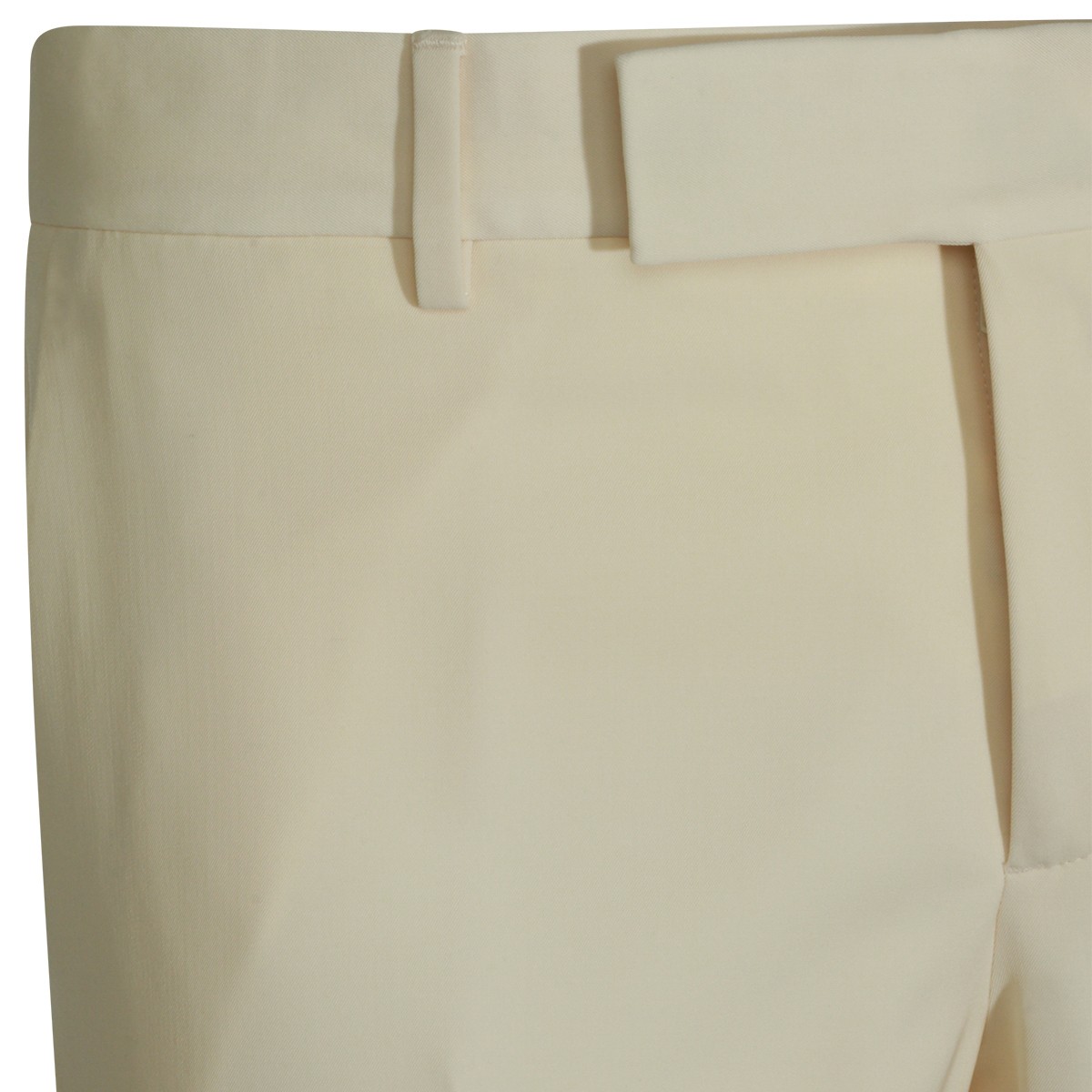 ECRU WOOL PANT