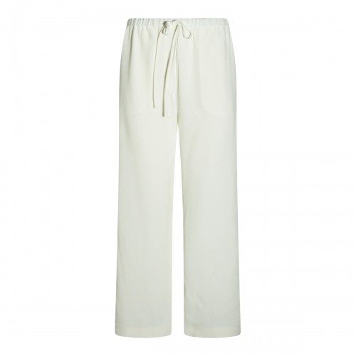 WHITE VISCOSE PANT