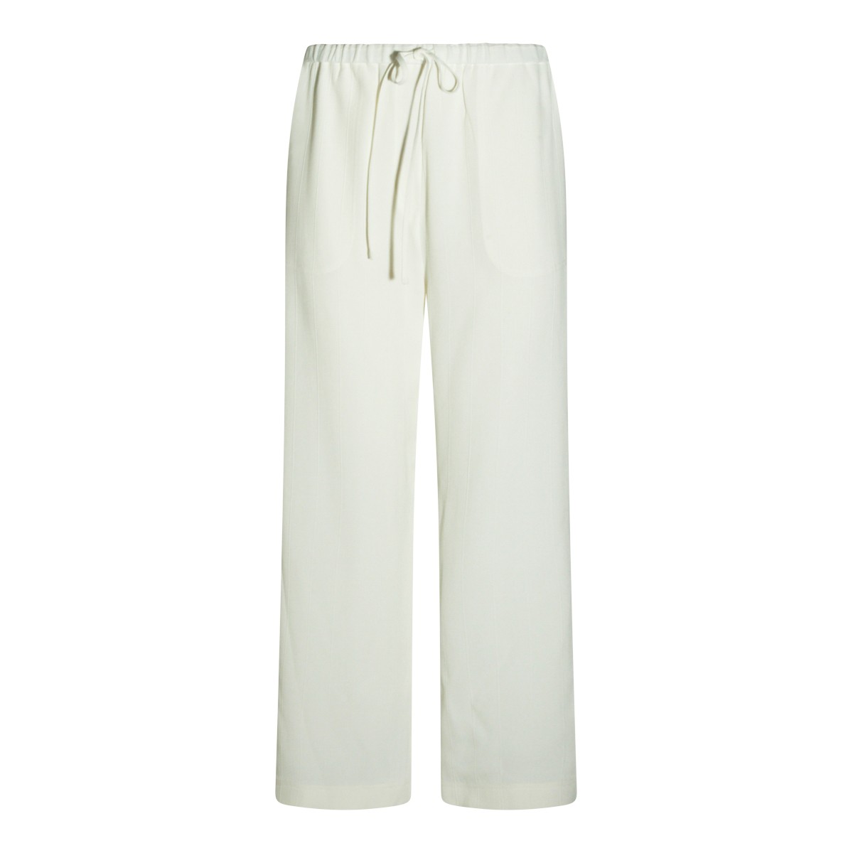 WHITE VISCOSE PANT