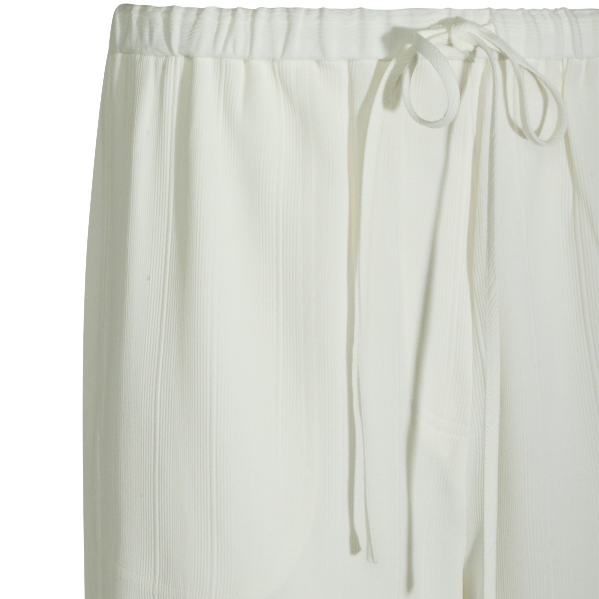 WHITE VISCOSE PANT