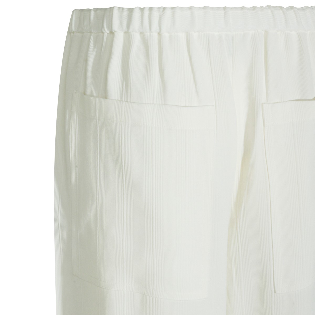 WHITE VISCOSE PANT