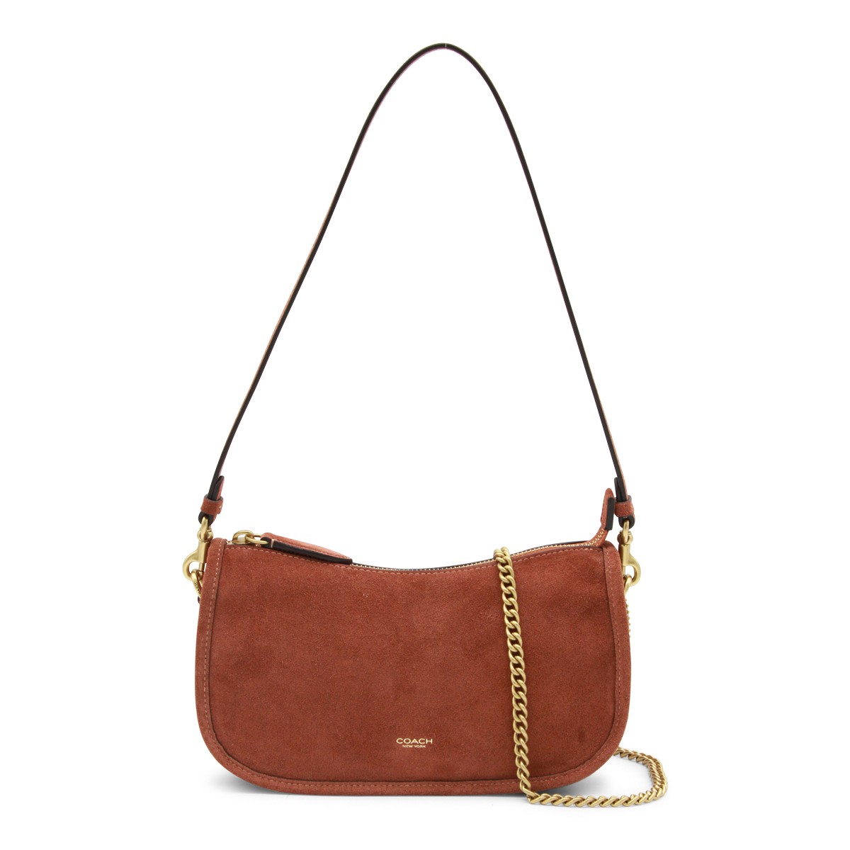CLAY LEATHER WAVERLY SHOULDER BAG