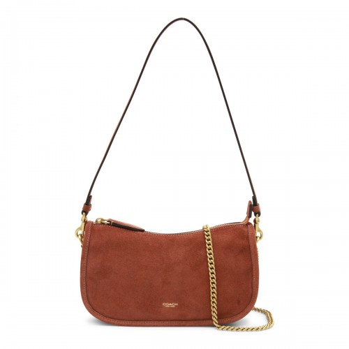 CLAY LEATHER WAVERLY SHOULDER BAG