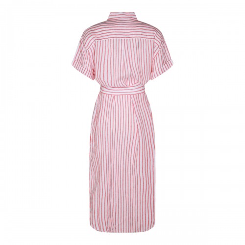 WHITE AND RED LINEN DRESS 2