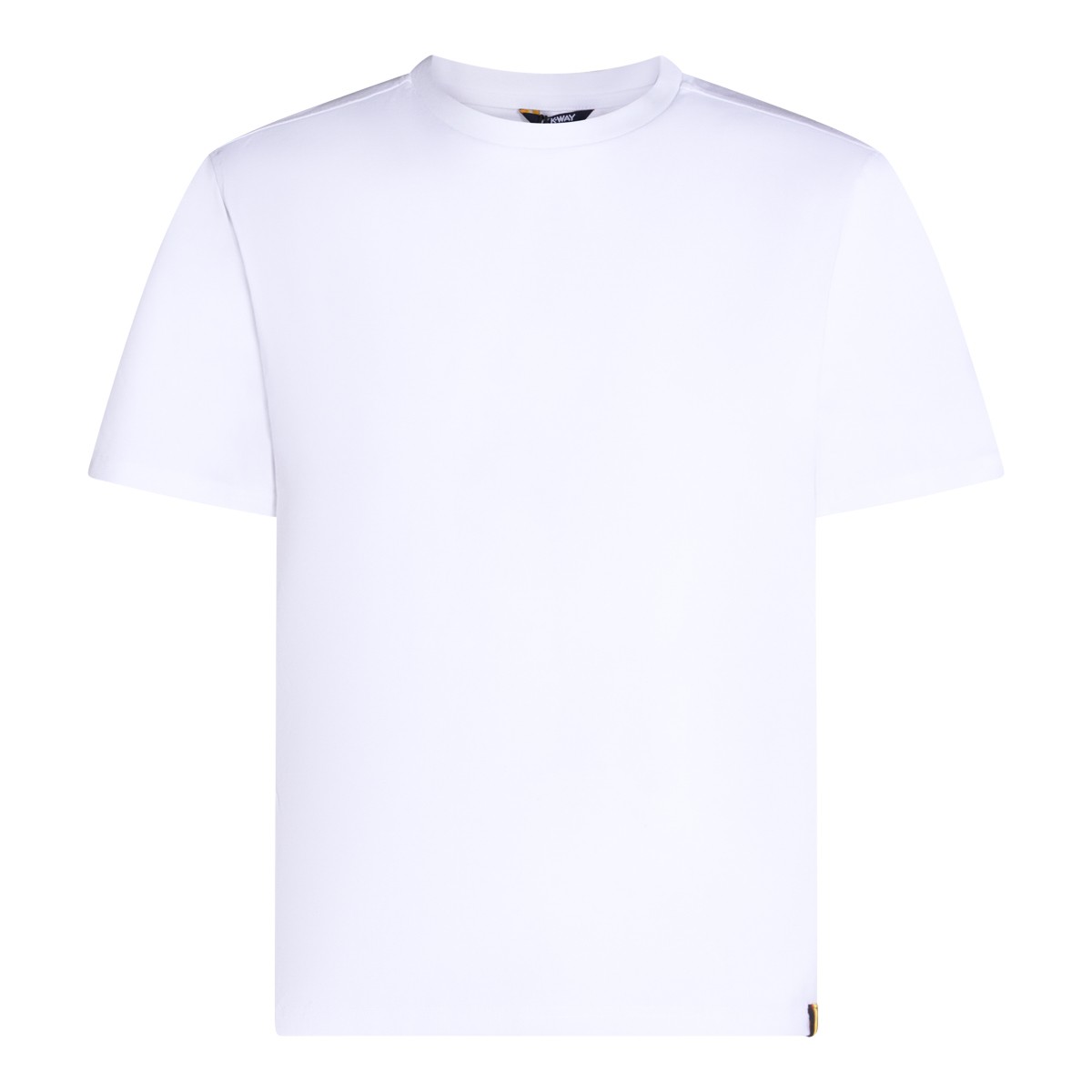 WHITE COTTON T-SHIRT