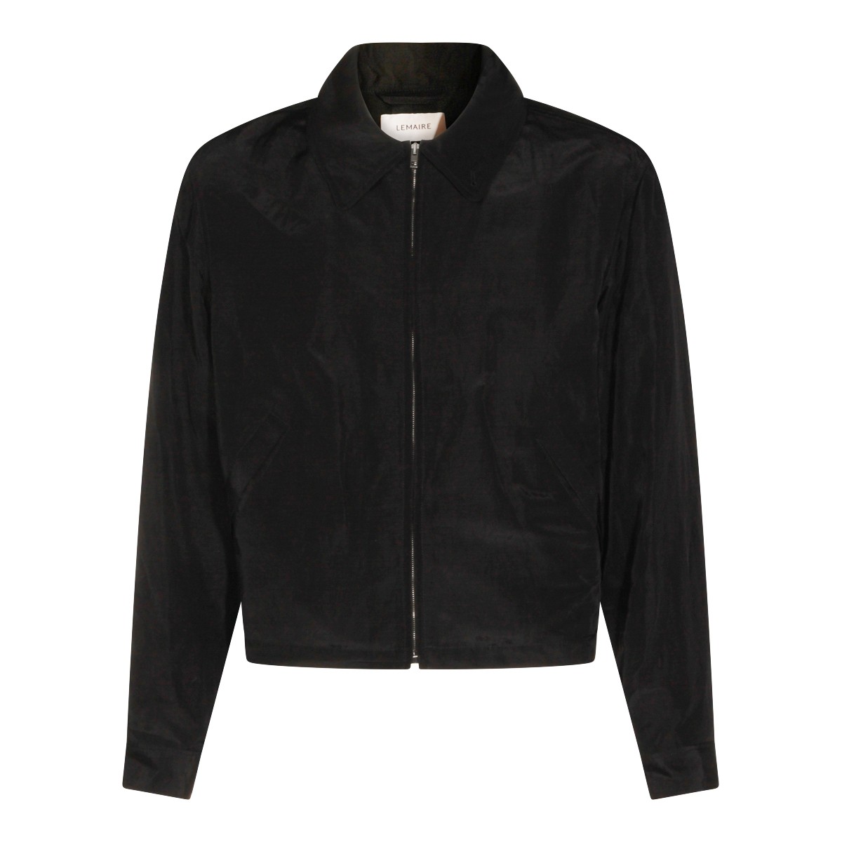 BLACK COTTON CASUAL JACKET