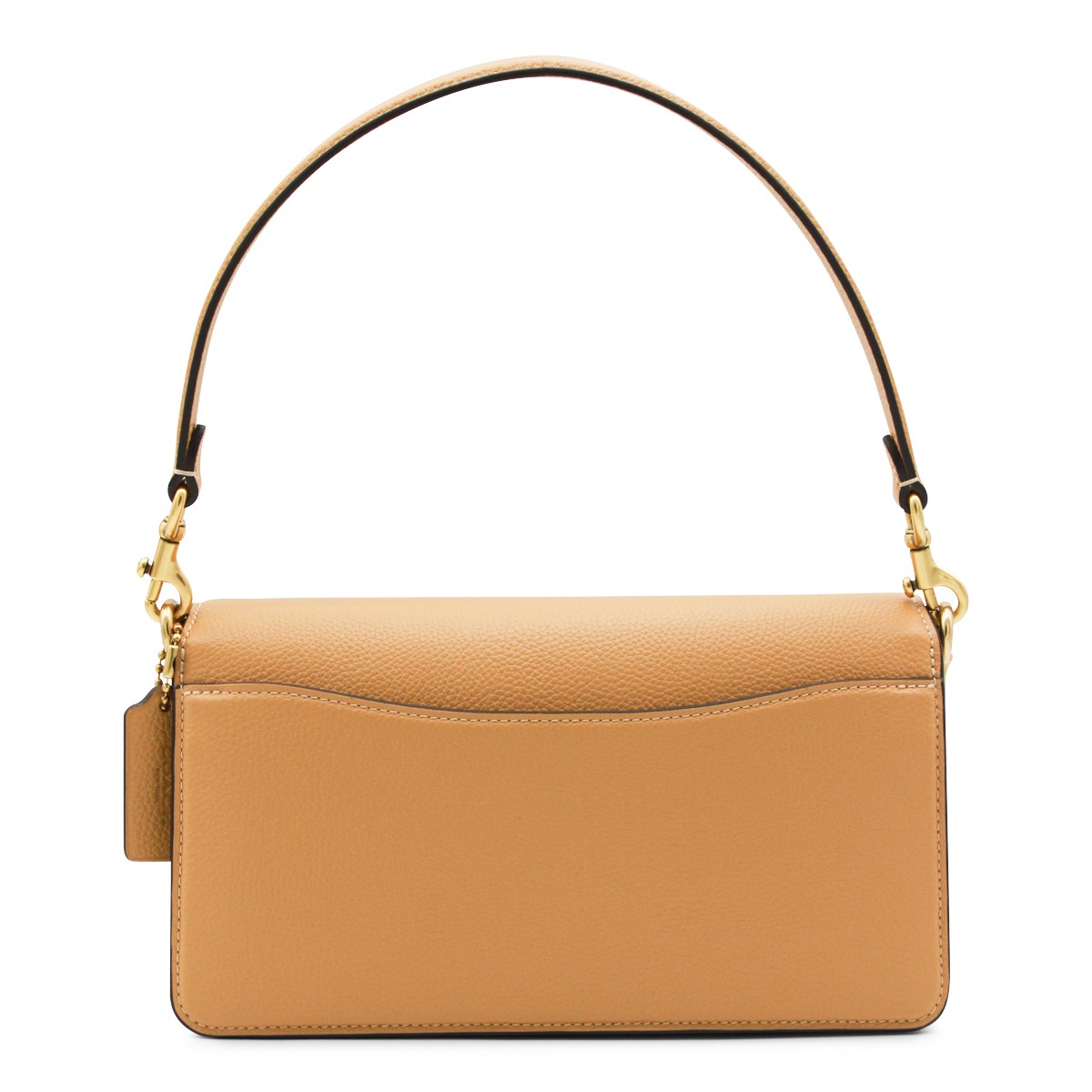 BROWN LEATHER TABBY 26 TOP HANDLE BAG