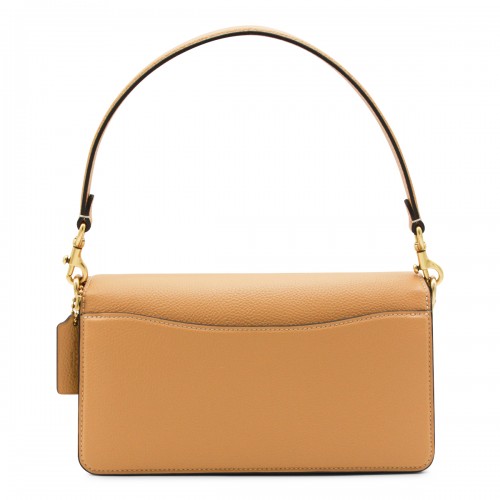 BROWN LEATHER TABBY 26 TOP HANDLE BAG