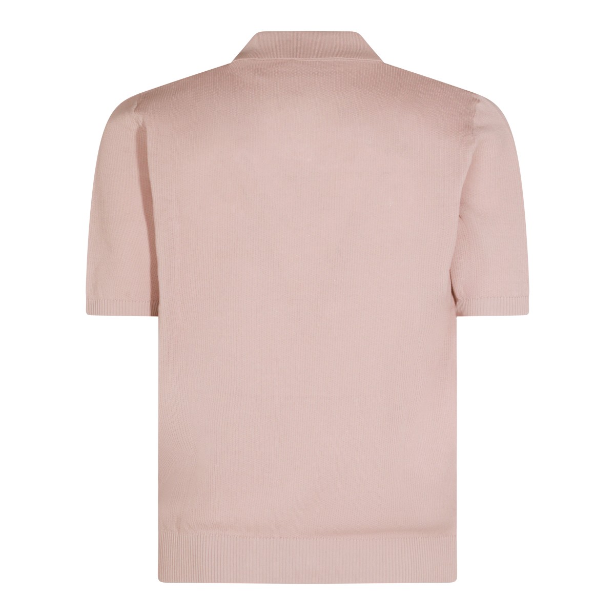 LIGHT PINK COTTON POLO SHIRT