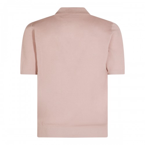 LIGHT PINK COTTON POLO SHIRT