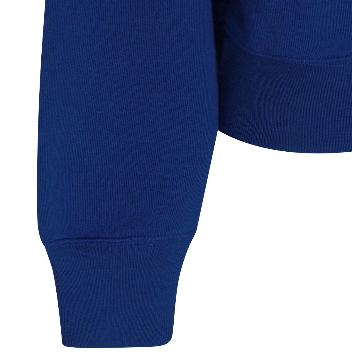 BLUE COTTON SWEATSHIRT